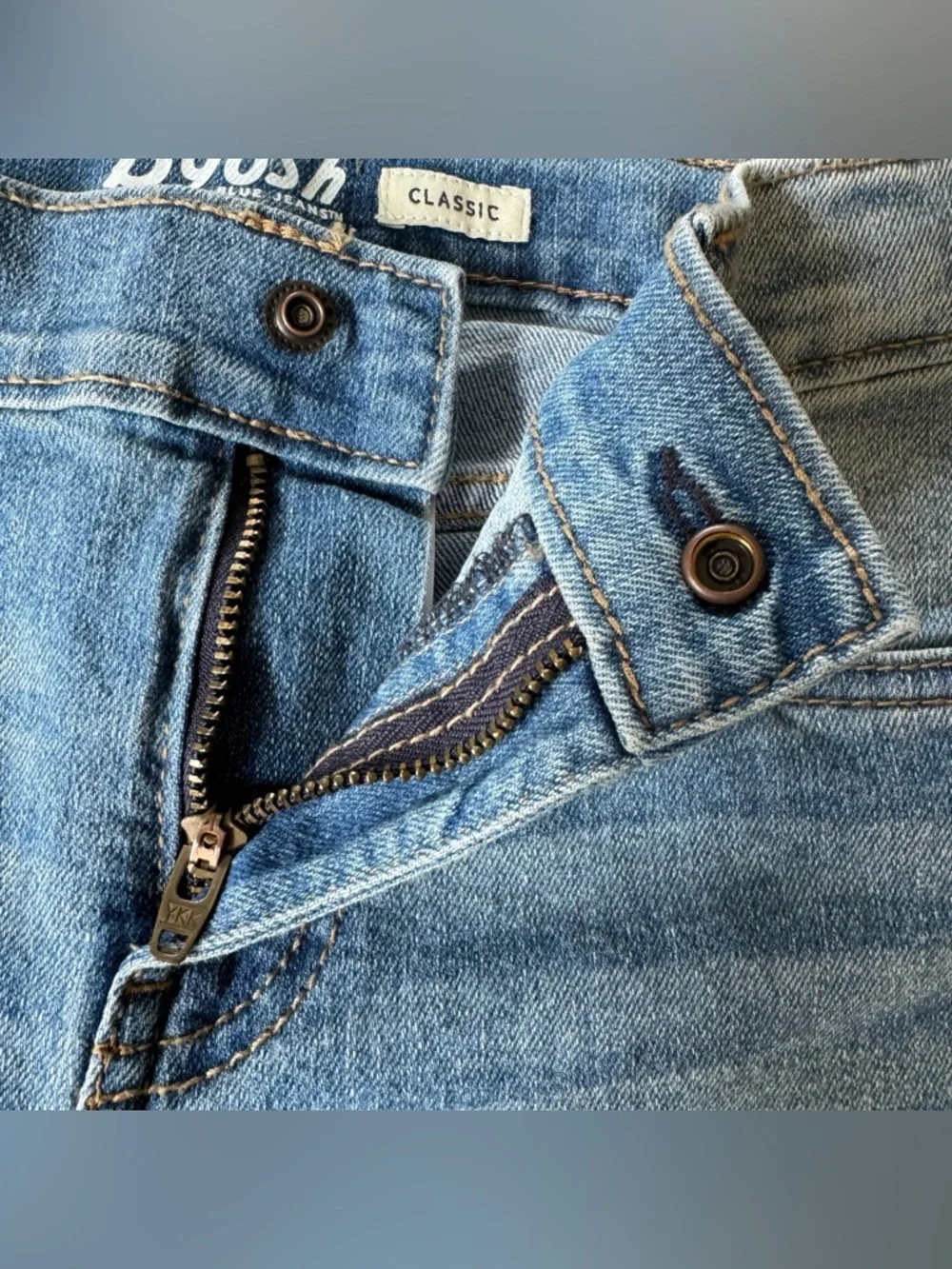Oshkosh Bgosh Blue Denim Jeans Straight Classic Toddler Boy 4T/4